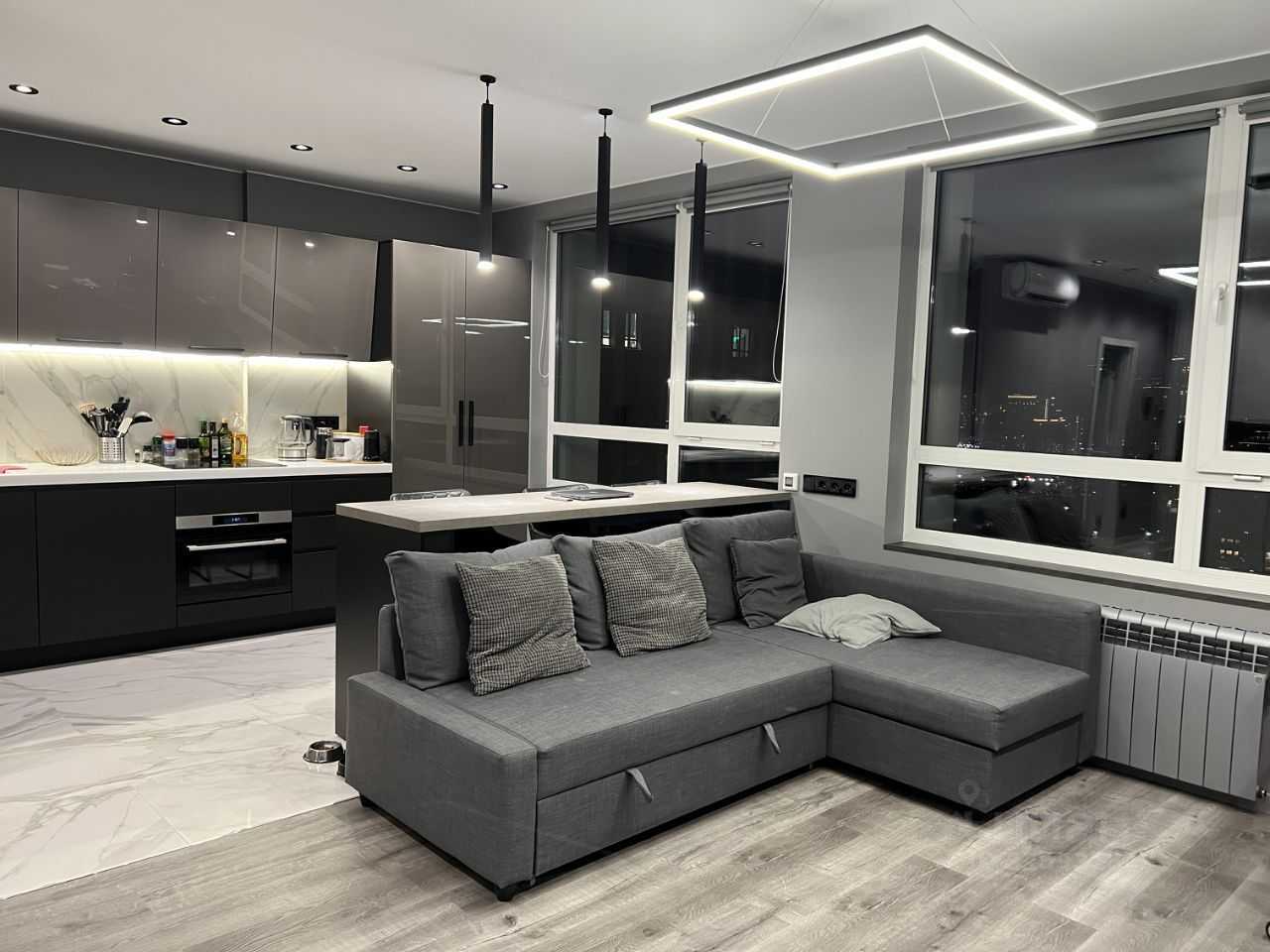 1-комнатная квартира, 43 м²