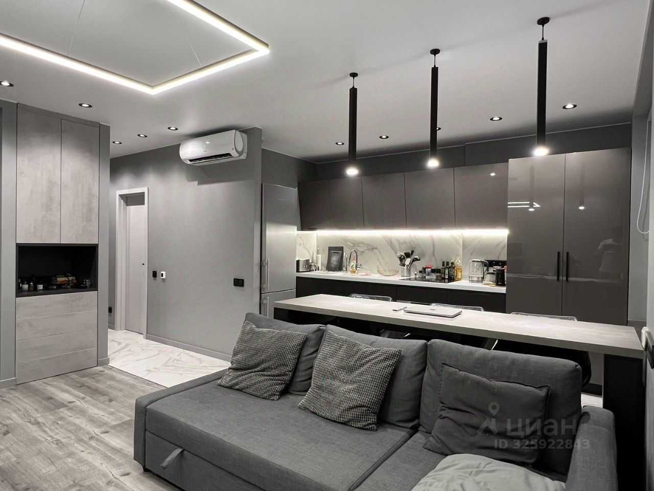 1-комнатная квартира, 43 м² — фотография 2