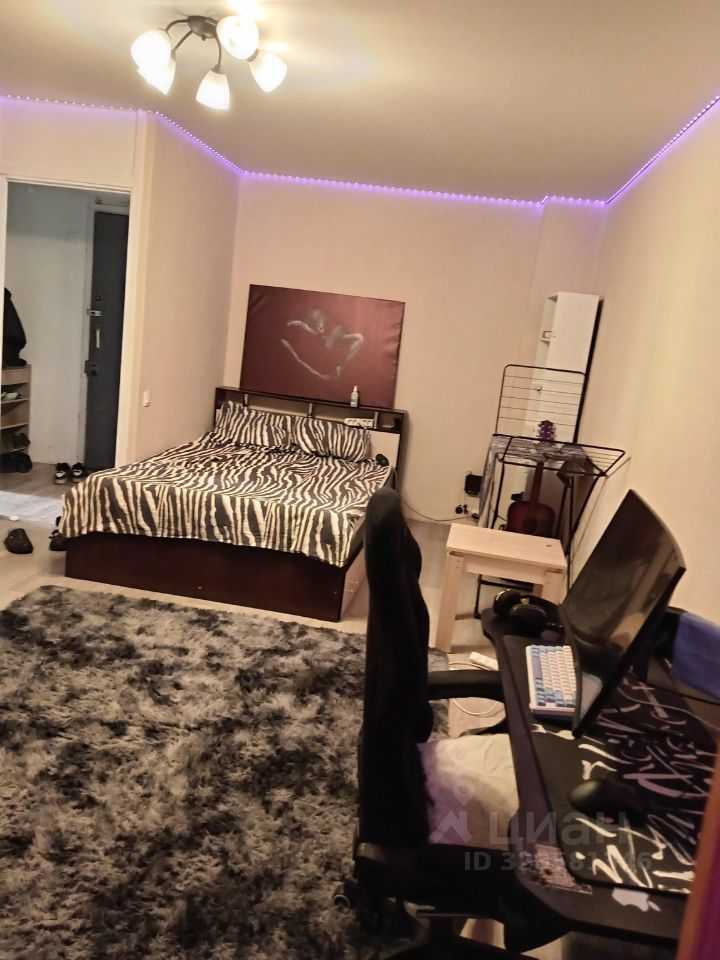 1-комнатная квартира, 35,4 м²