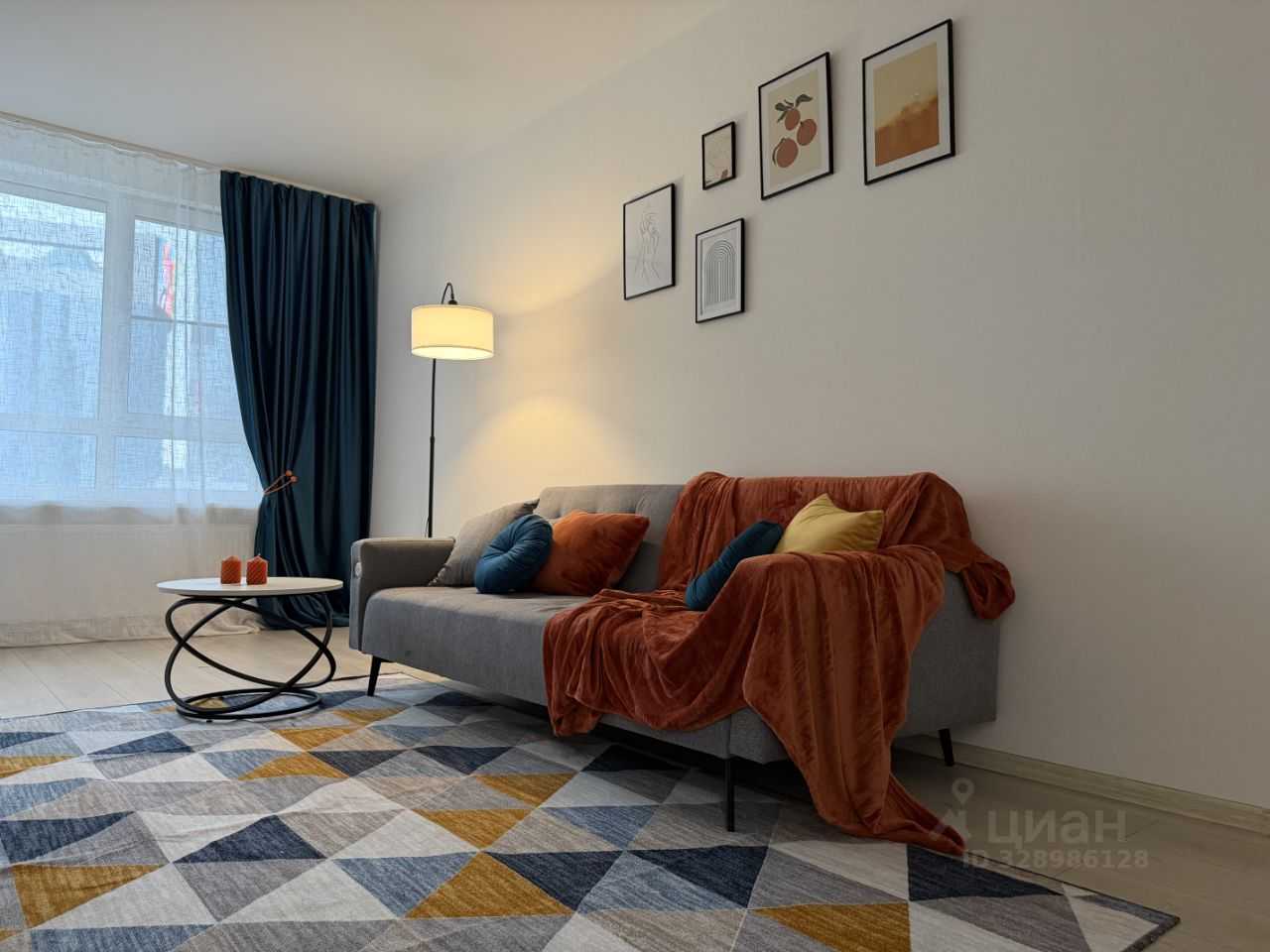 2-комнатная квартира, 60 м²
