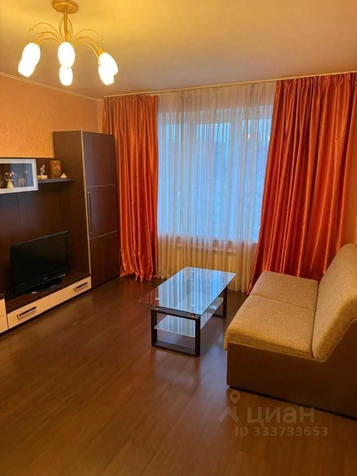 1-комнатная квартира, 35 м²