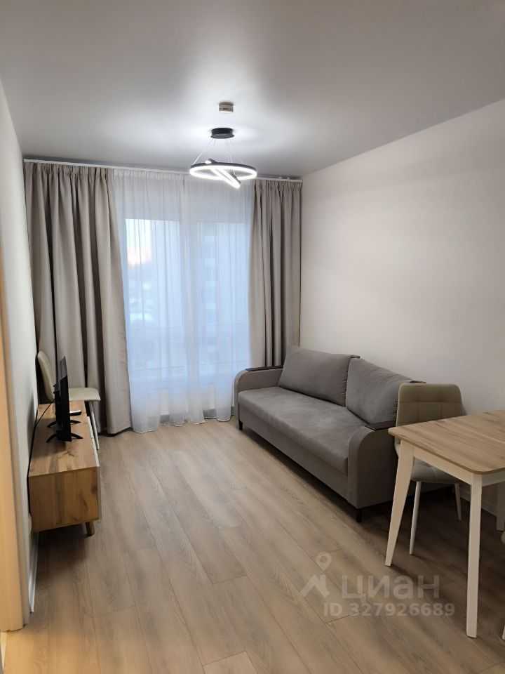 1-комнатная квартира, 31,7 м²
