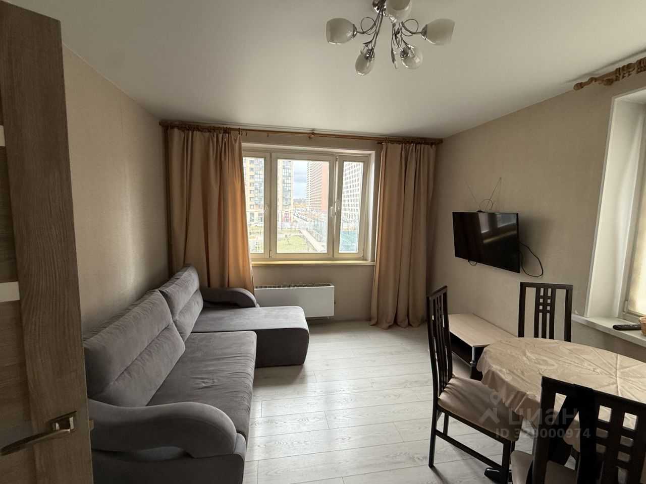 2-комнатная квартира, 60 м²