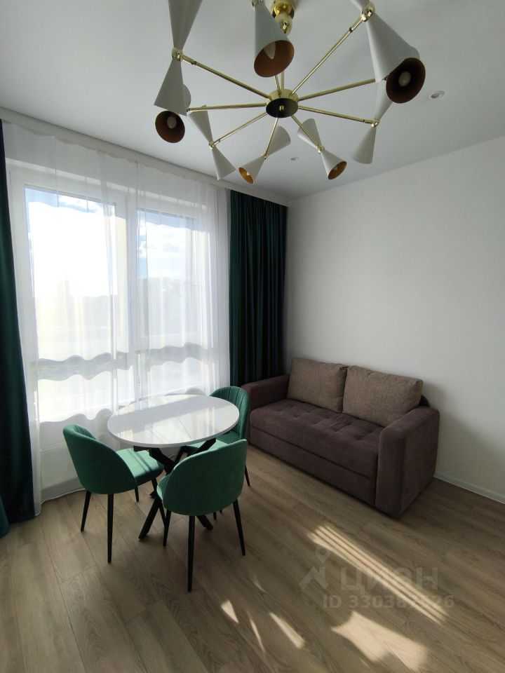 1-комнатная квартира, 38 м² — фотография 3