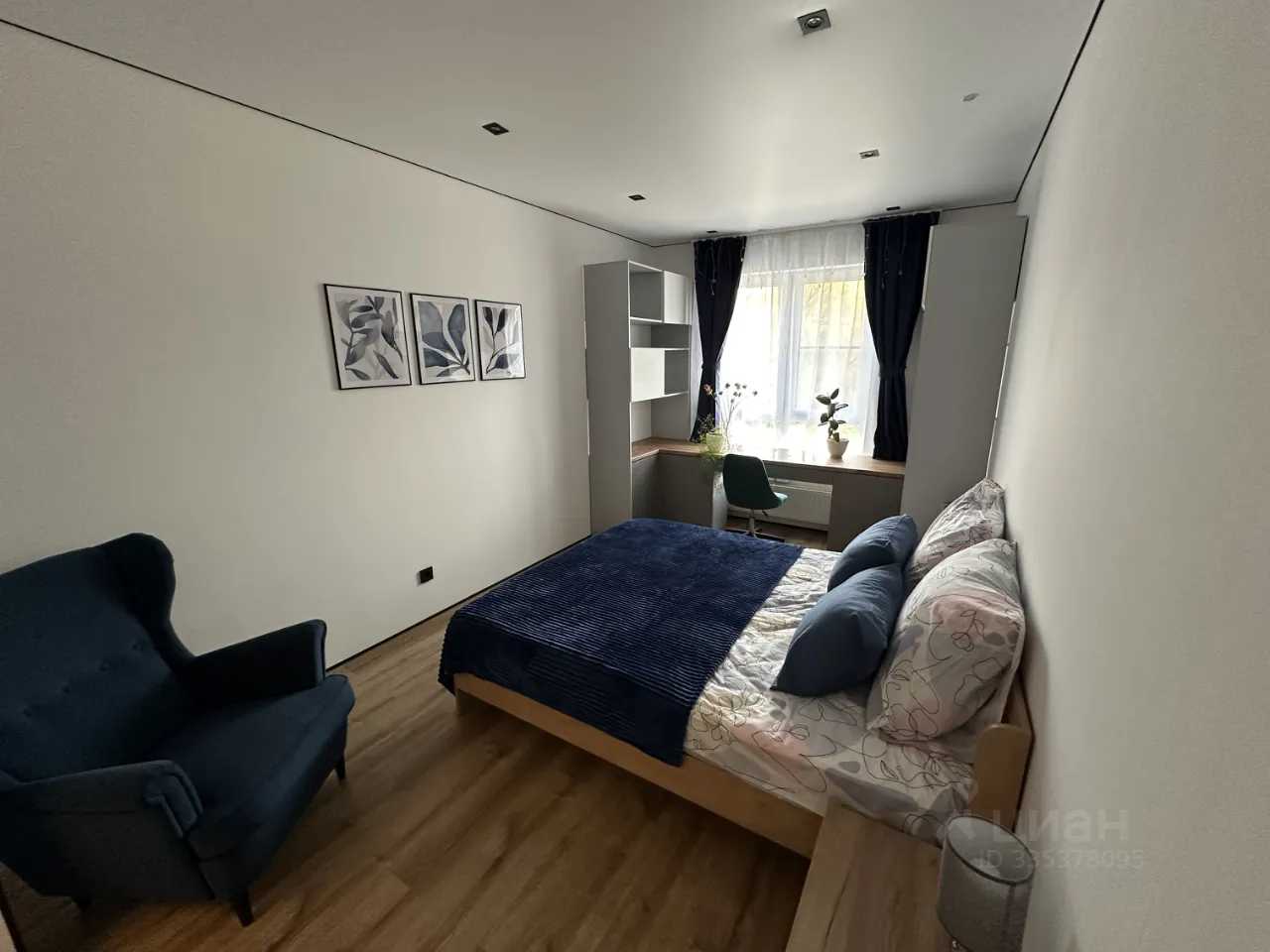 1-комнатная квартира, 40 м²