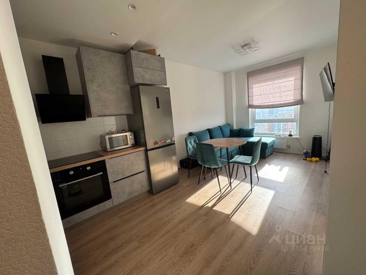 1-комнатная квартира, 31 м²