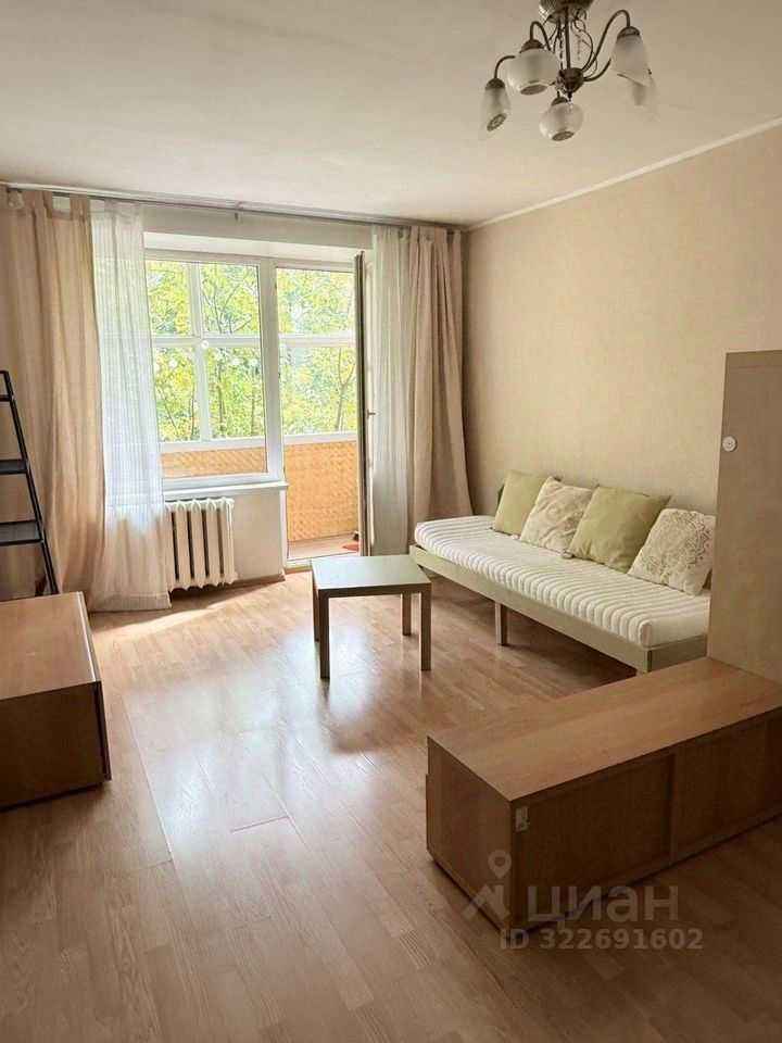 1-комнатная квартира, 40 м² — фотография 3