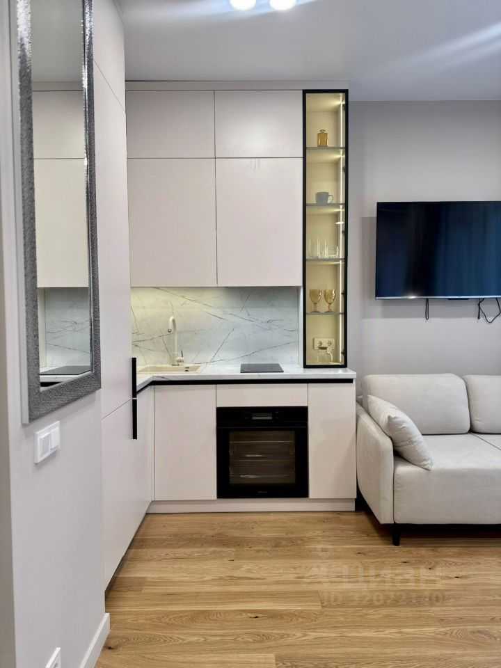 1-комнатная квартира, 35,8 м²