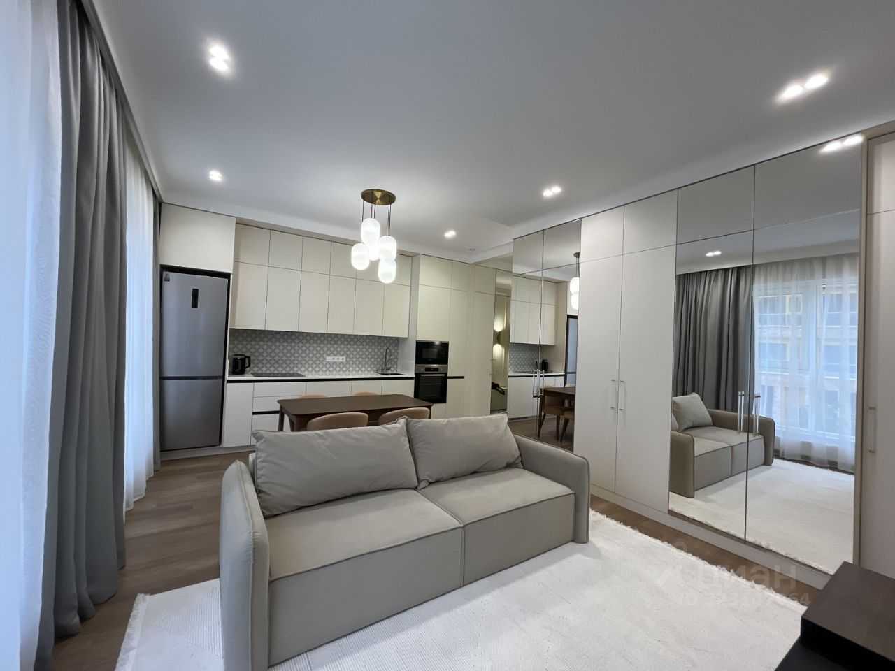 3-комнатная квартира, 58,8 м²