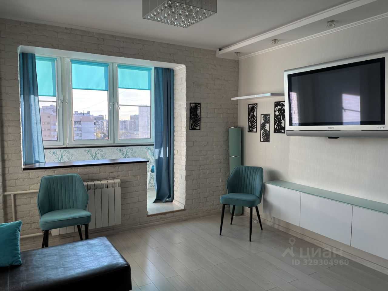 1-комнатная квартира, 39,4 м²