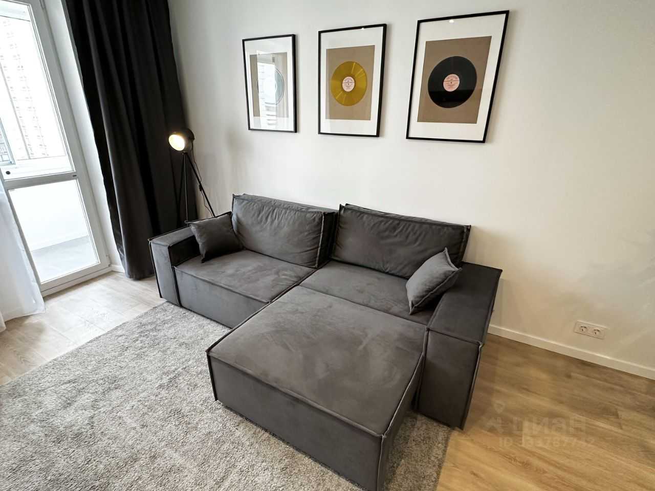 1-комнатная квартира, 40 м²