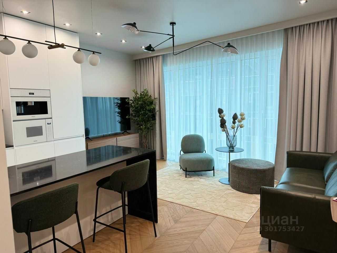 2-комнатная квартира, 58 м²