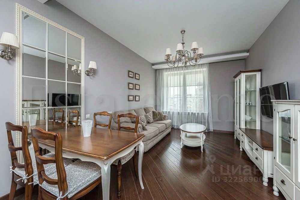 3-комнатная квартира, 71 м²