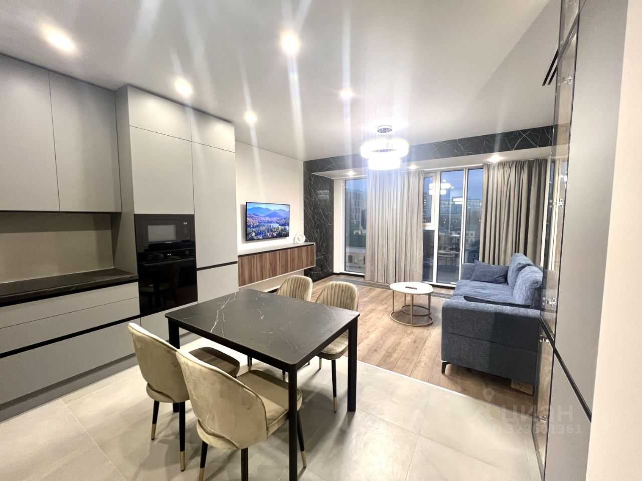 3-комнатная квартира, 77 м²