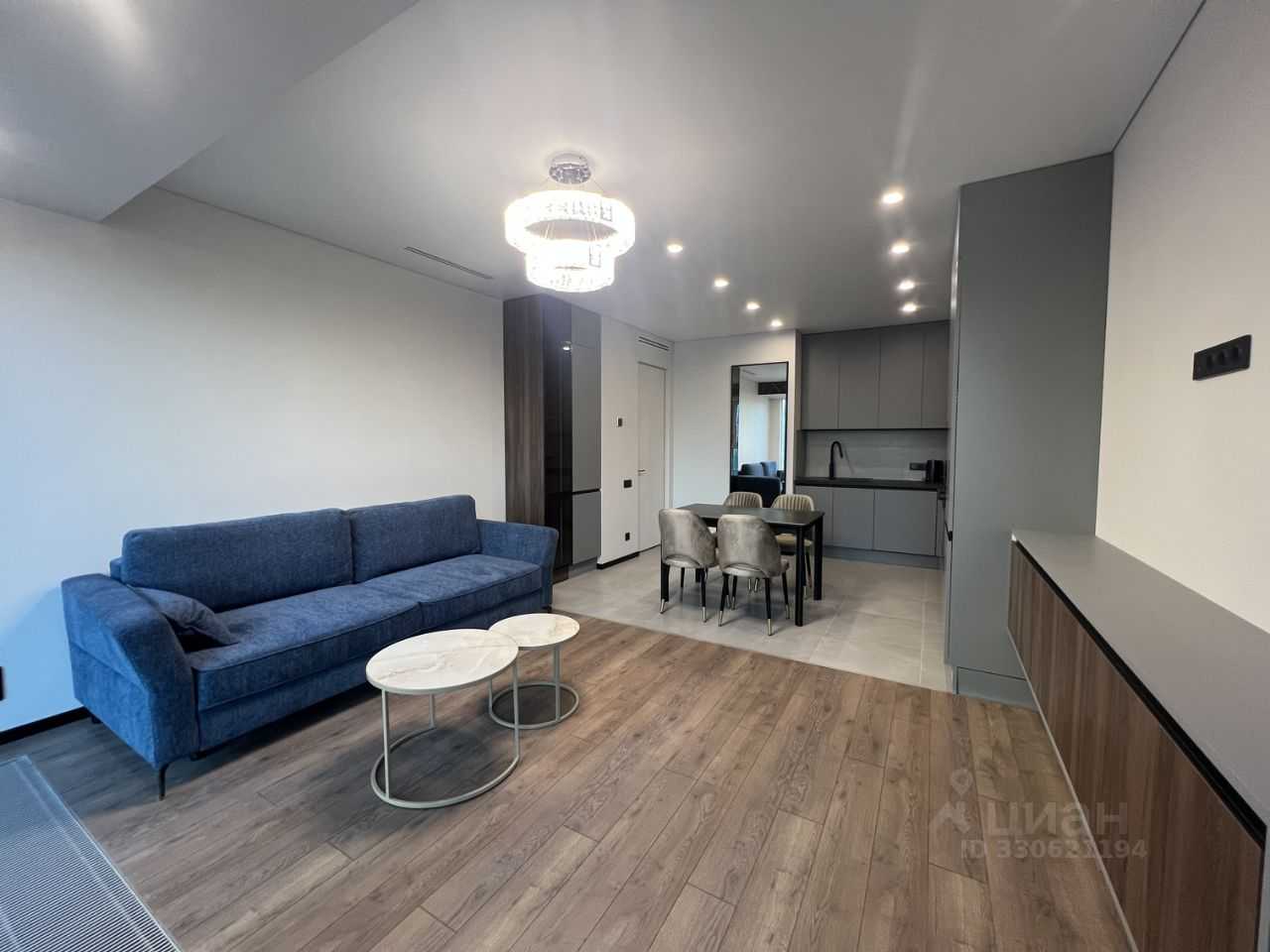 3-комнатная квартира, 77 м² — фотография 2