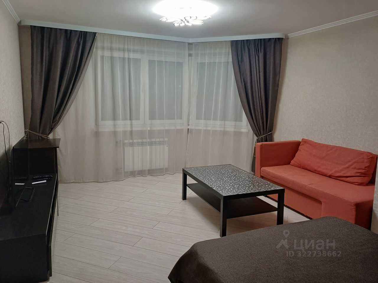 1-комнатная квартира, 45 м²