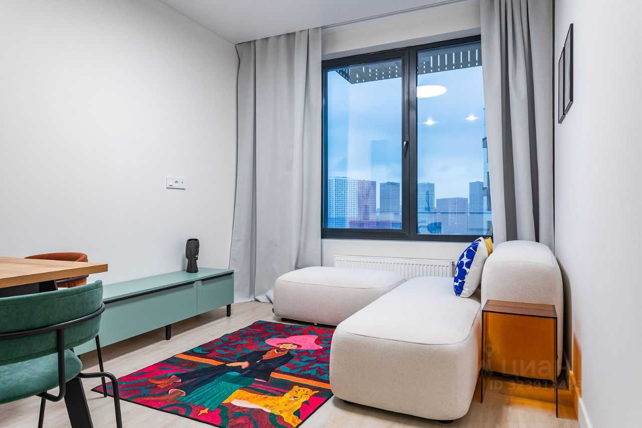 1-комнатная квартира, 42,3 м²