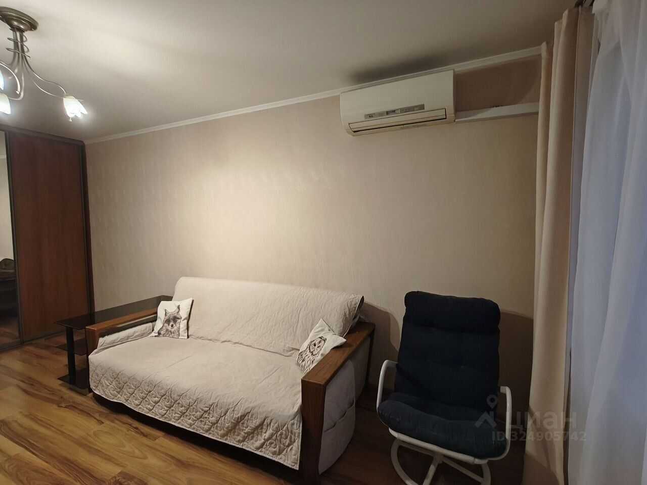1-комнатная квартира, 35 м² — фотография 3