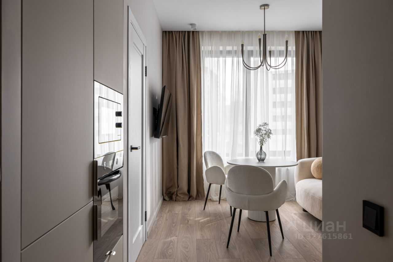 1-комнатная квартира, 34,1 м² — фотография 3
