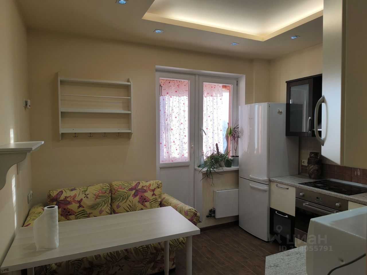 1-комнатная квартира, 45 м²