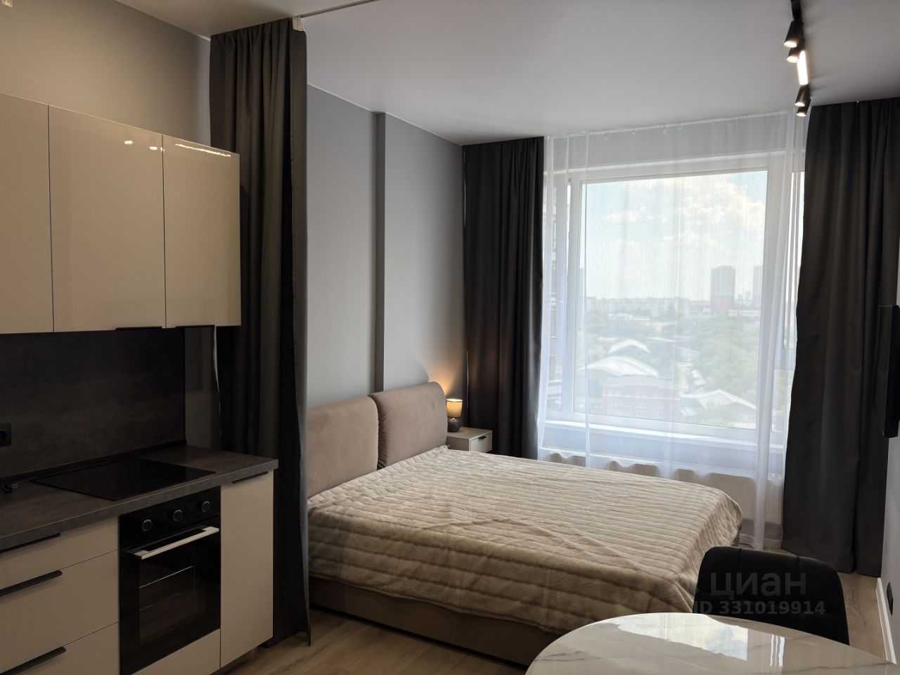 1-комнатная квартира, 27,2 м² — фотография 2