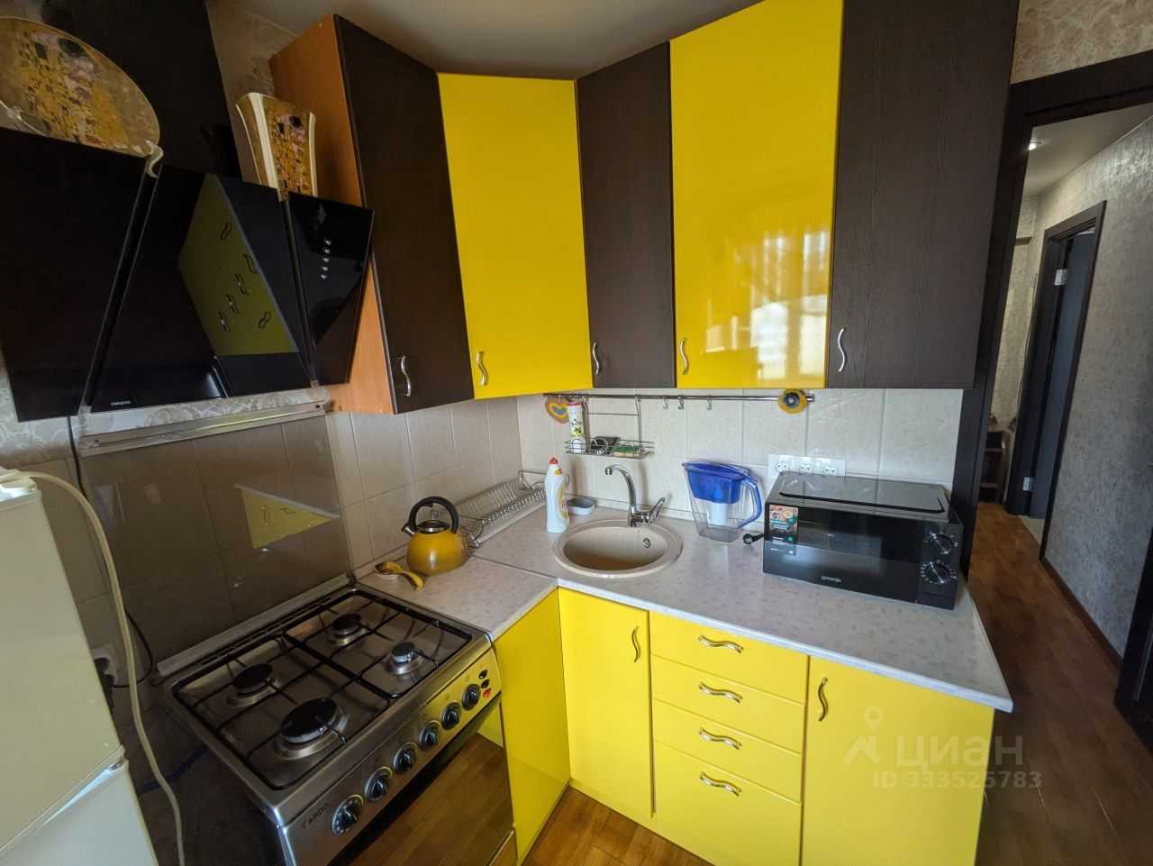 1-комнатная квартира, 33,6 м² — фотография 3