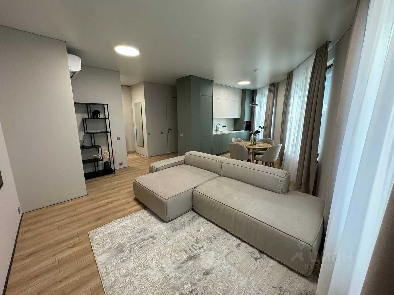 2-комнатная квартира, 53 м²