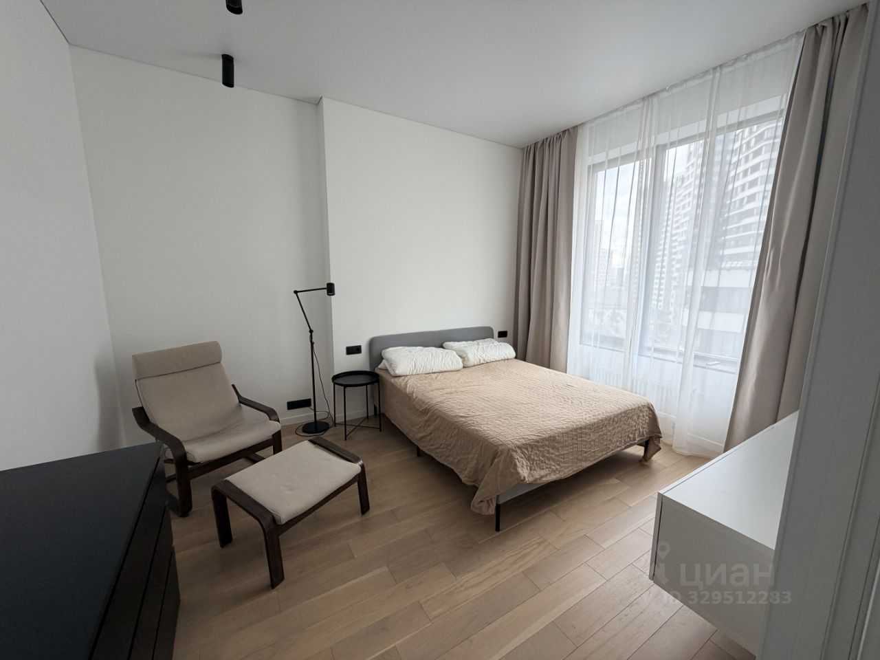 1-комнатная квартира, 45 м²