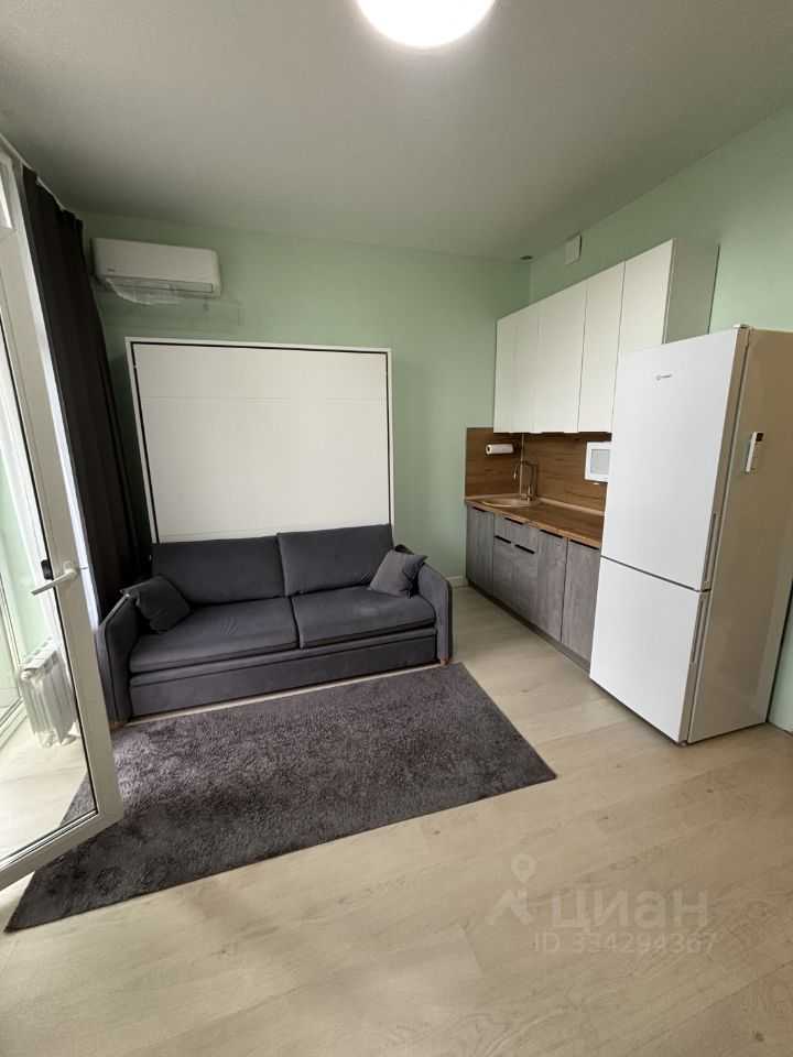 1-комнатная квартира, 23,4 м²