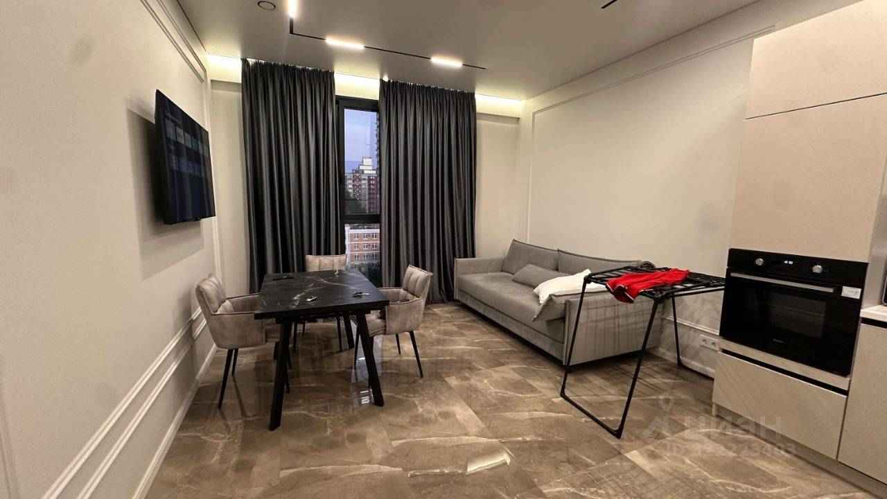 1-комнатная квартира, 55 м²