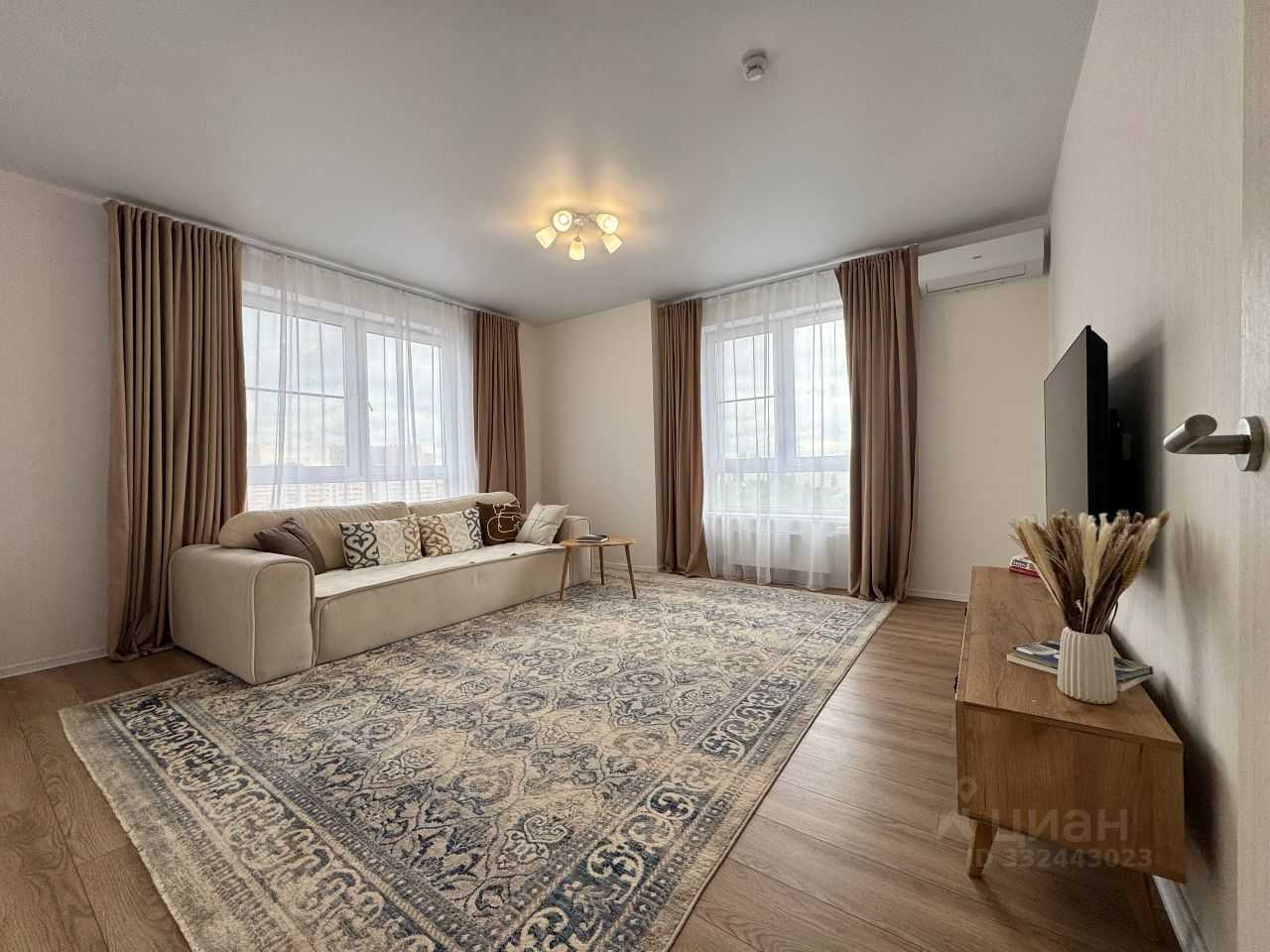 3-комнатная квартира, 74 м²