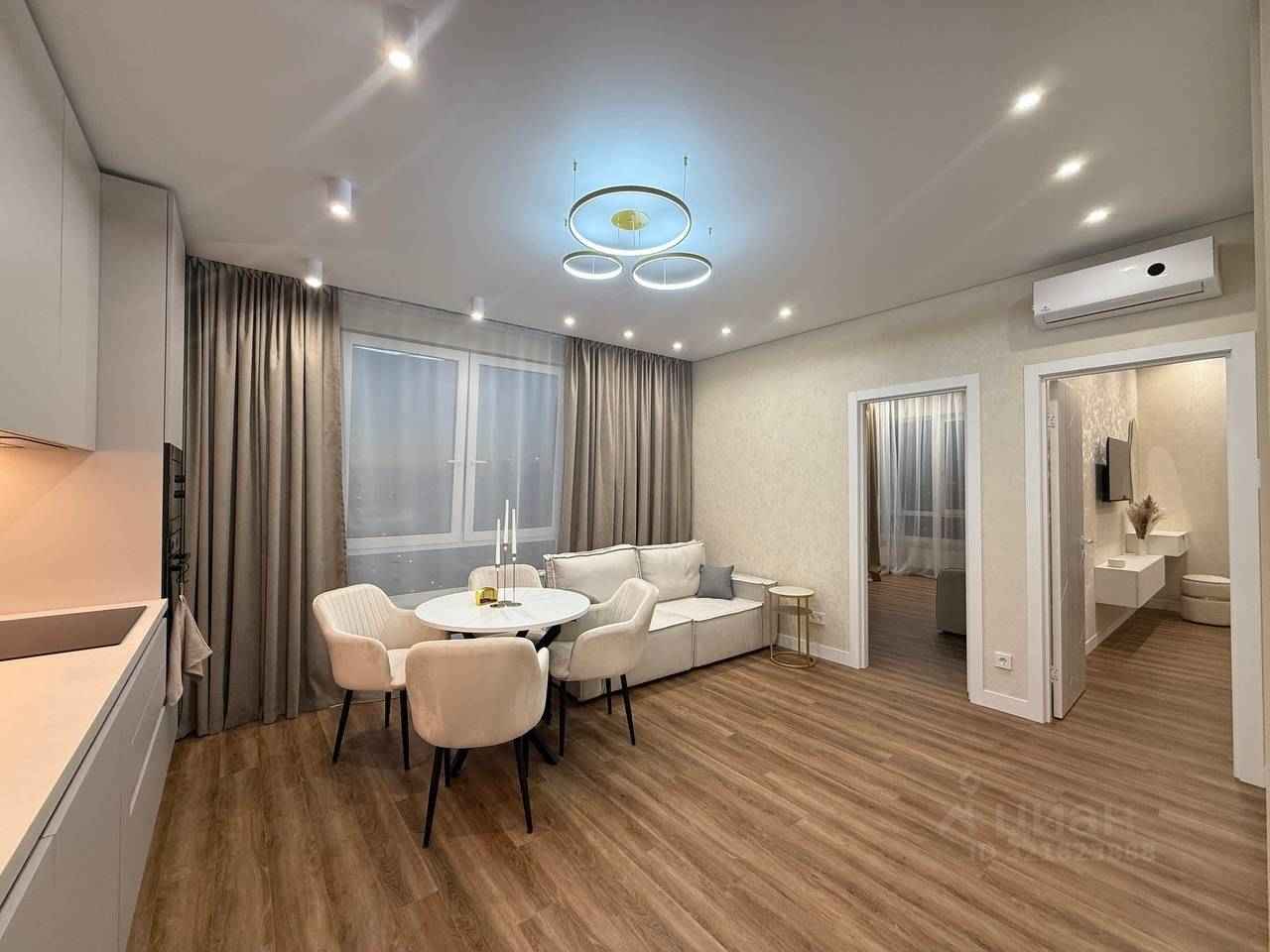 2-комнатная квартира, 56,4 м² — фотография 2
