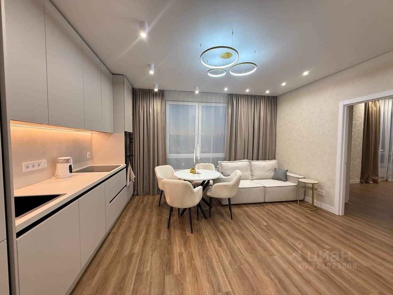 2-комнатная квартира, 56,4 м²