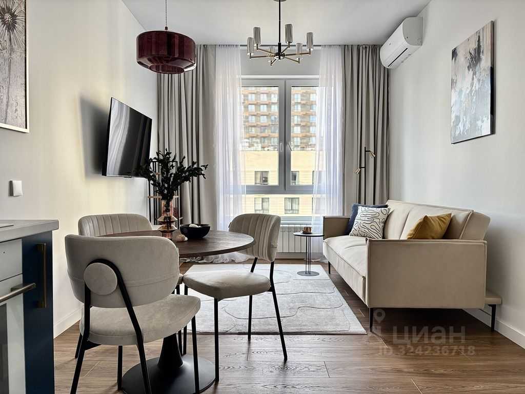 1-комнатная квартира, 36,1 м² — фотография 2