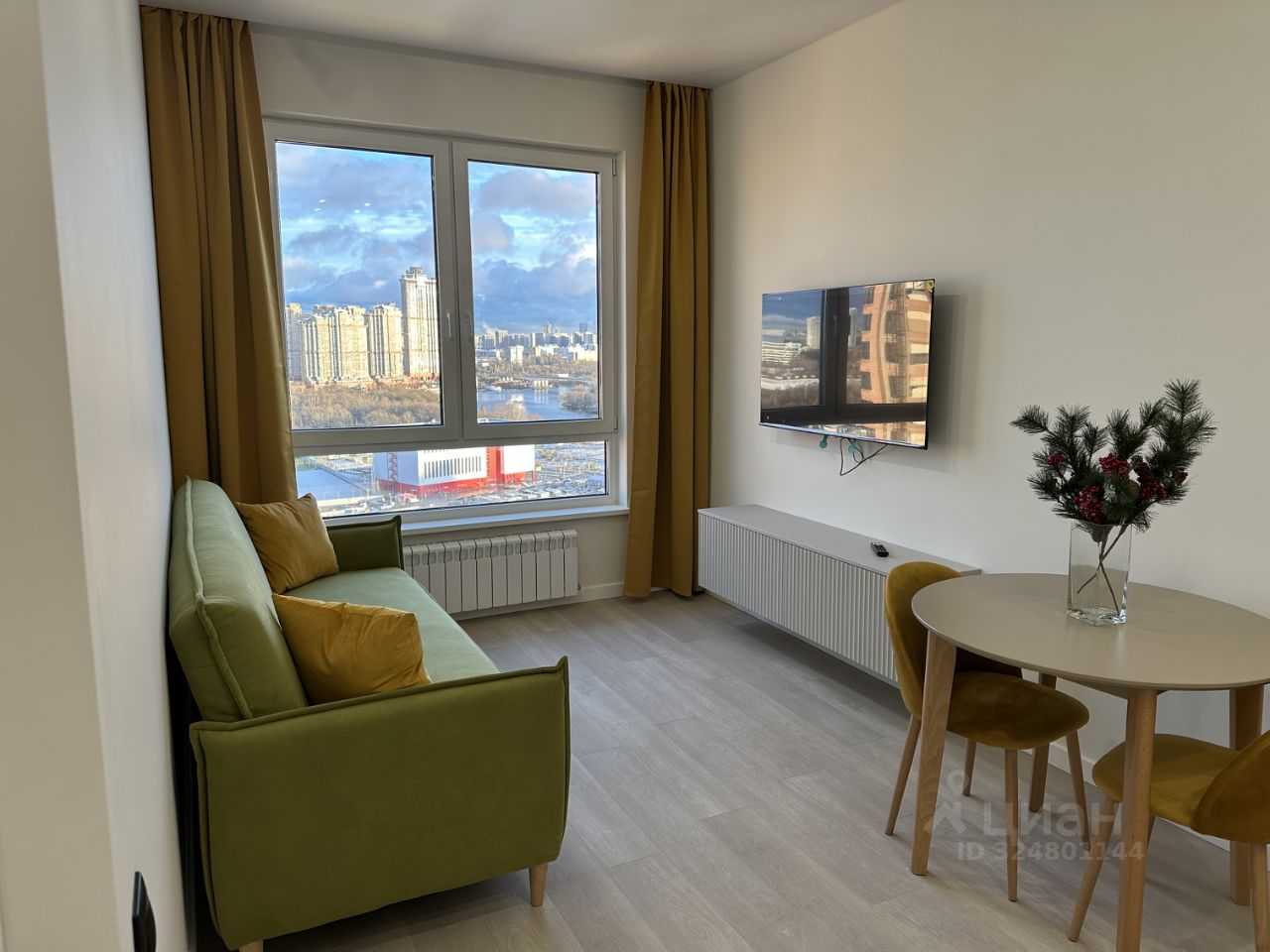2-комнатная квартира, 36 м²