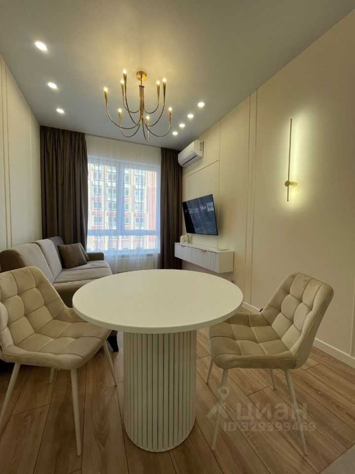1-комнатная квартира, 34,5 м²