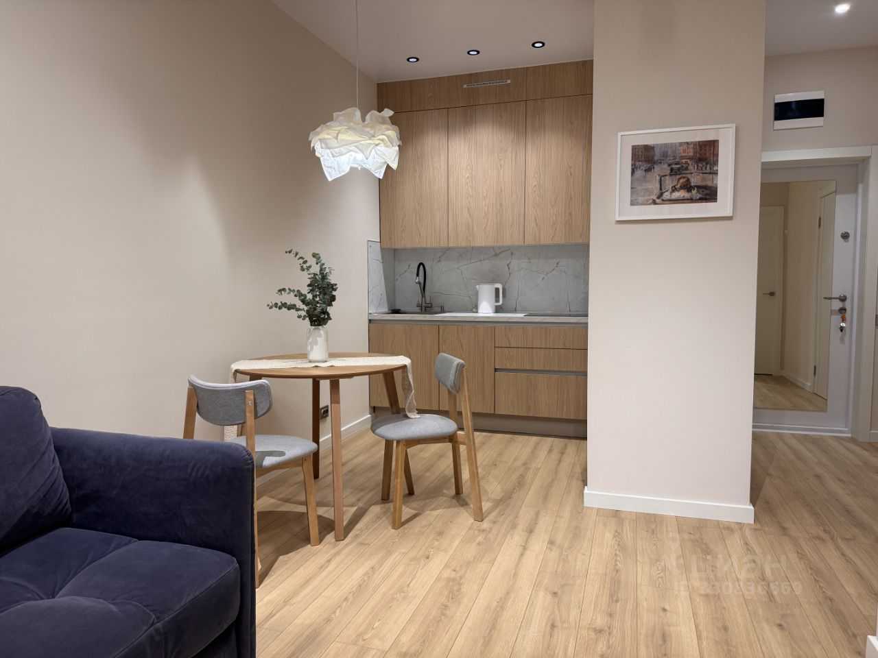 1-комнатная квартира, 35 м²