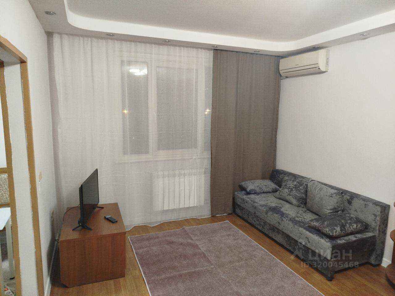 1-комнатная квартира, 35 м²