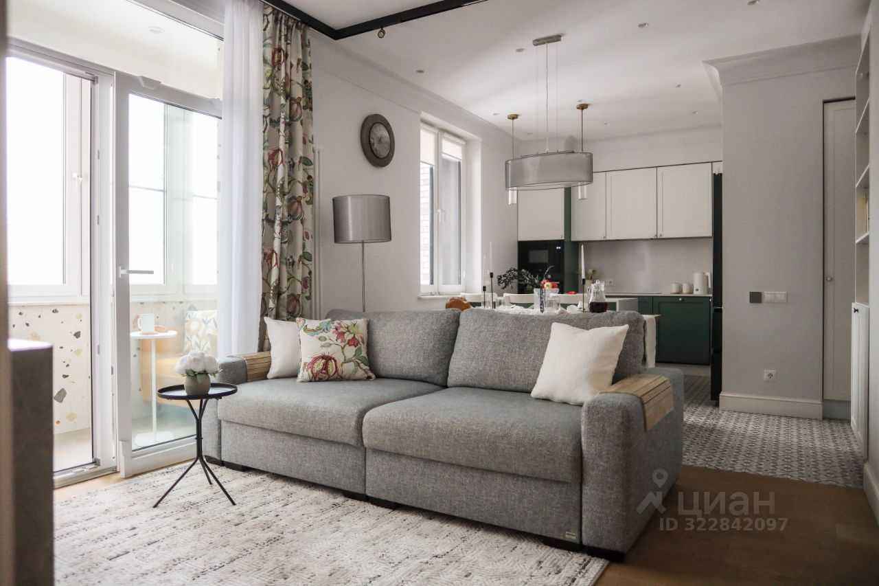 3-комнатная квартира, 85 м²