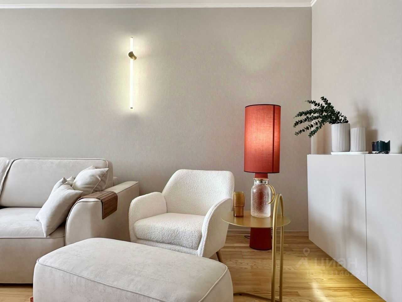 2-комнатная квартира, 60 м² — фотография 2