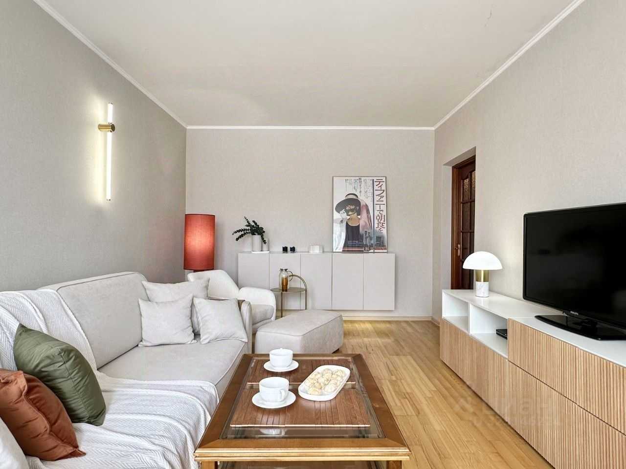 2-комнатная квартира, 60 м²