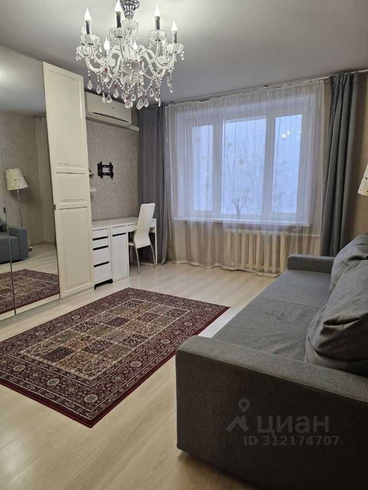 1-комнатная квартира, 38 м² — фотография 2