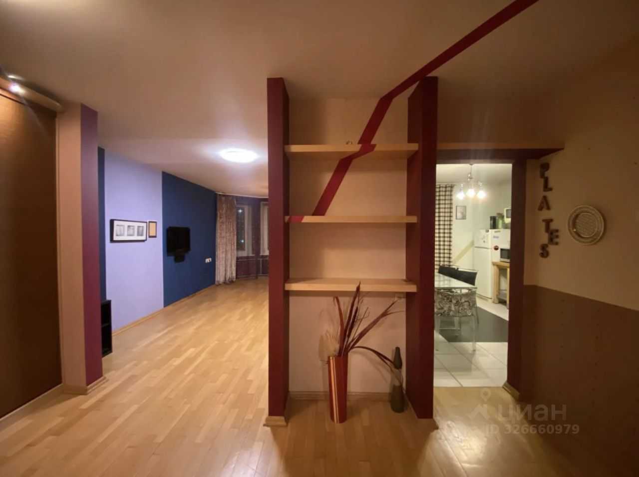 2-комнатная квартира, 68,8 м² — фотография 3