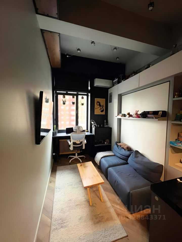 1-комнатная квартира, 17 м²