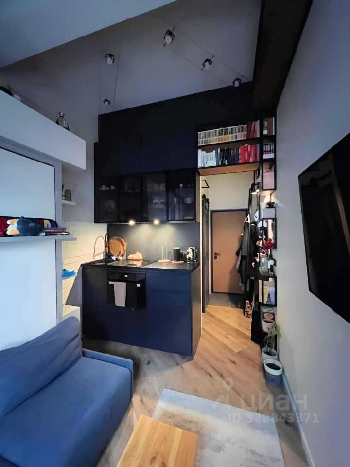 1-комнатная квартира, 17 м² — фотография 3