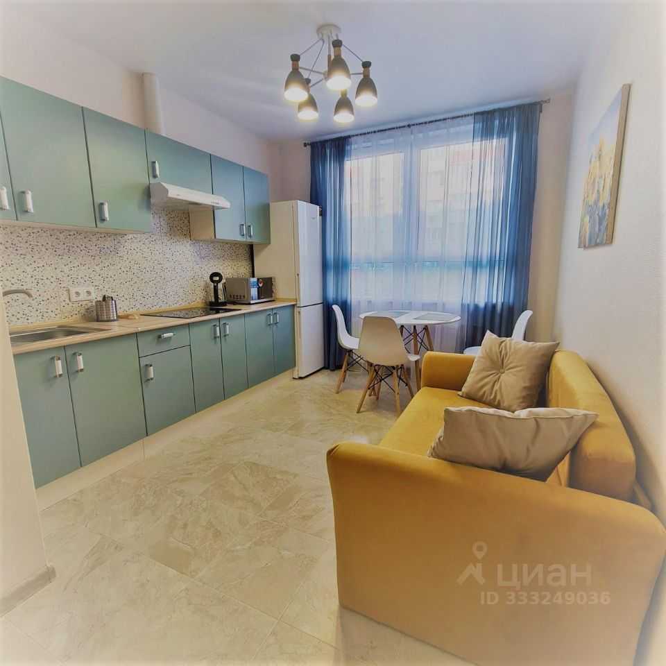 1-комнатная квартира, 34 м²