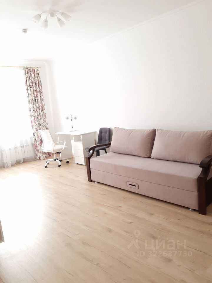 1-комнатная квартира, 46 м²