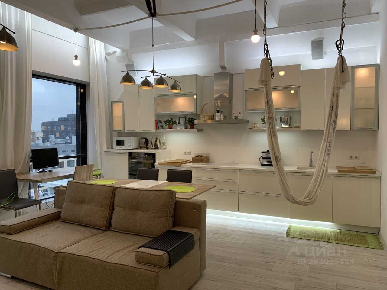 1-комнатная квартира, 60 м² — фотография 3