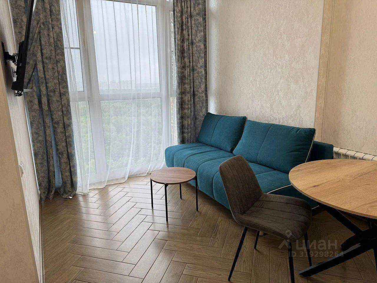 1-комнатная квартира, 37 м²