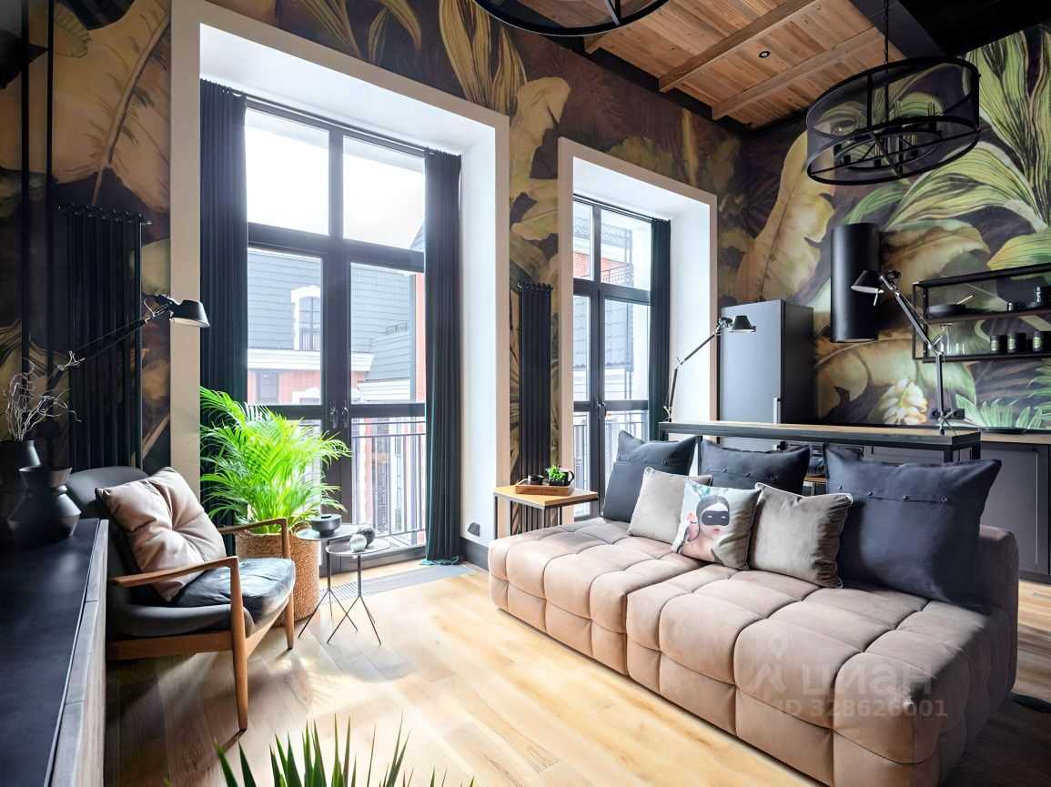 1-комнатная квартира, 41 м² — фотография 2